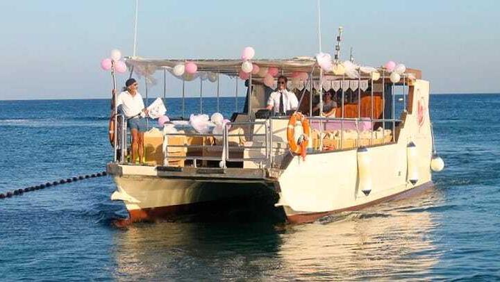 Rhodes boat cruises around Kallithea