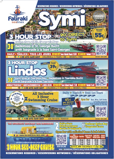 Faliraki to Symi direct
