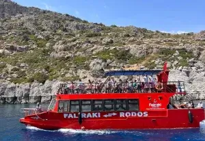 boat to Rhodes from Faliraki
