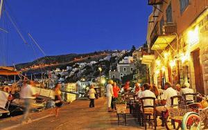 rhodes to symi by night romantic