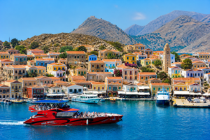Halki Alimia from Rhodes Town